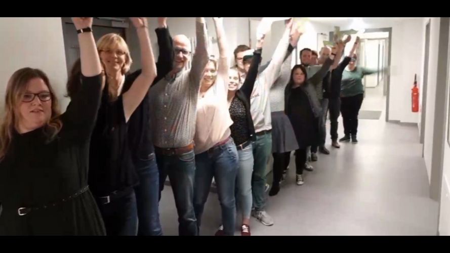 Die Vertreter*innen der 12 KoBüros