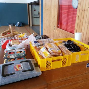 die Brotzeit kommt gleich an zweiter Stelle