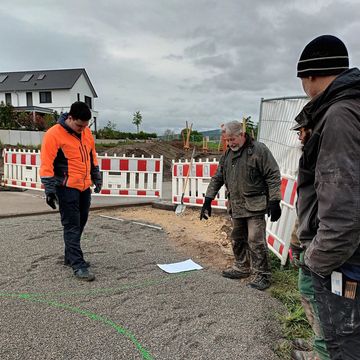 Planung beim Römerplatz