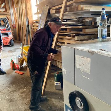 Wen wahre Handwerker mit Herzblut dabei sind...