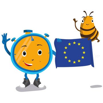 Stoppi und Sabine freuen sich auf die kommende Europawahl