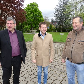 Besuch aus der Politik - Danke