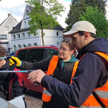KjG-Oberberg bei der Müllsammelaktion