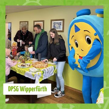 DPSG Wipperfürth mit BDKJ Vorstand und Stoppi