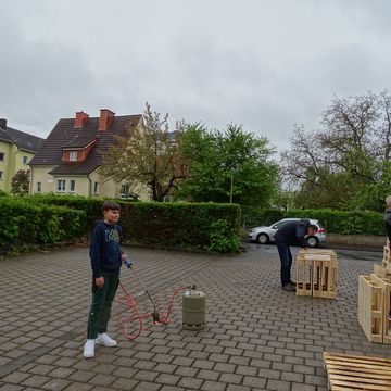 Der Regen macht uns nichts