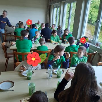 Wir beginnen jeden Aktions-Tag mit einem gemeinsamen Frühstück.