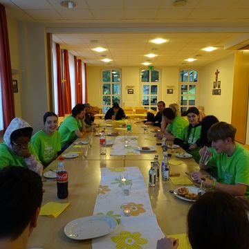 Wer arbeitet muss auch essen