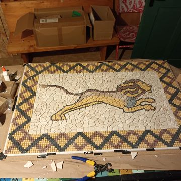 das fertige 2. Mosaik