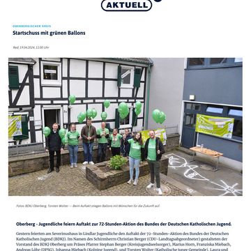 Startschuss zum Auftakt