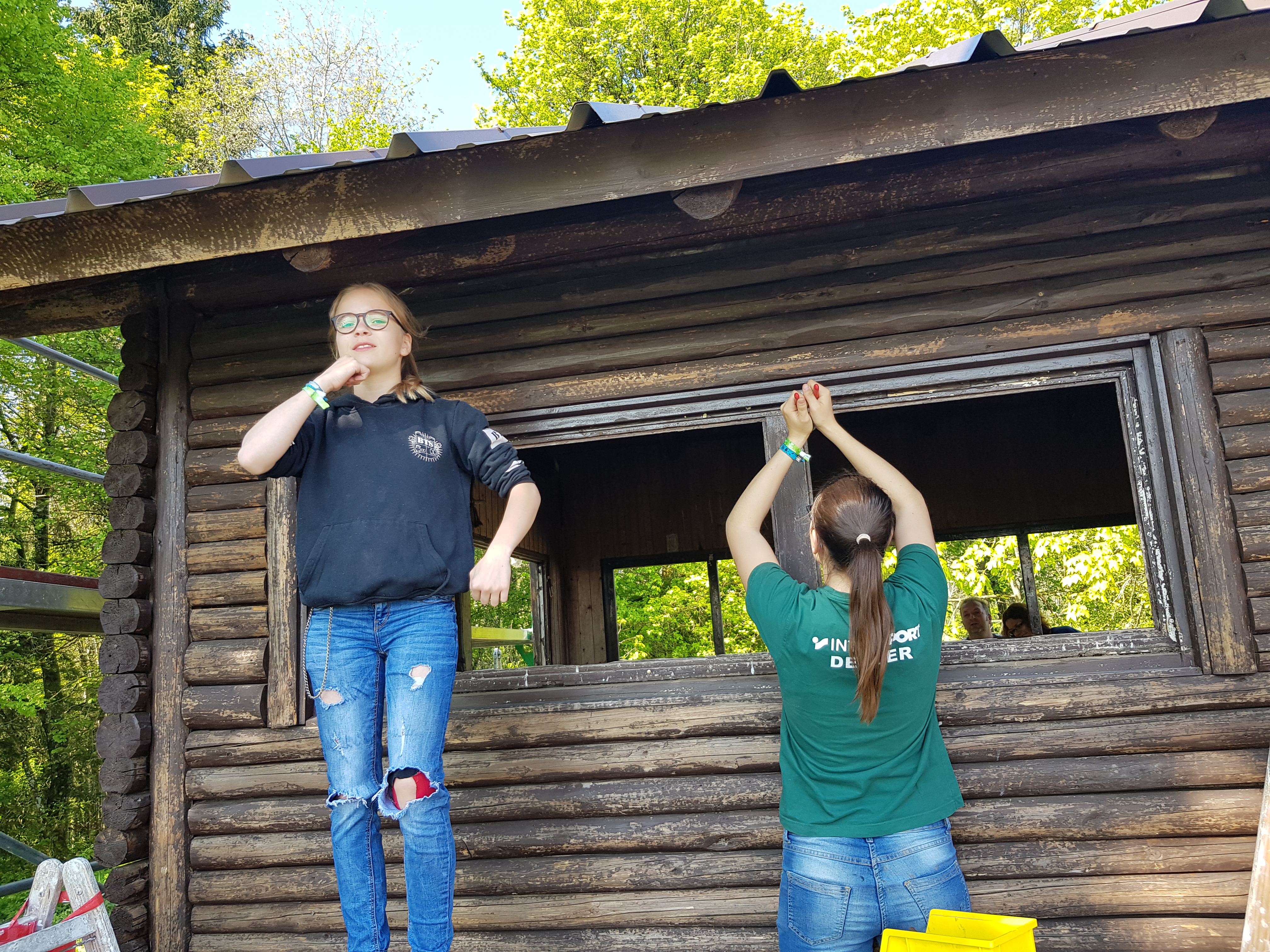 #72h und #72hbehlaStreichen der Florianshütte #72h#72hebfr#72hBehla