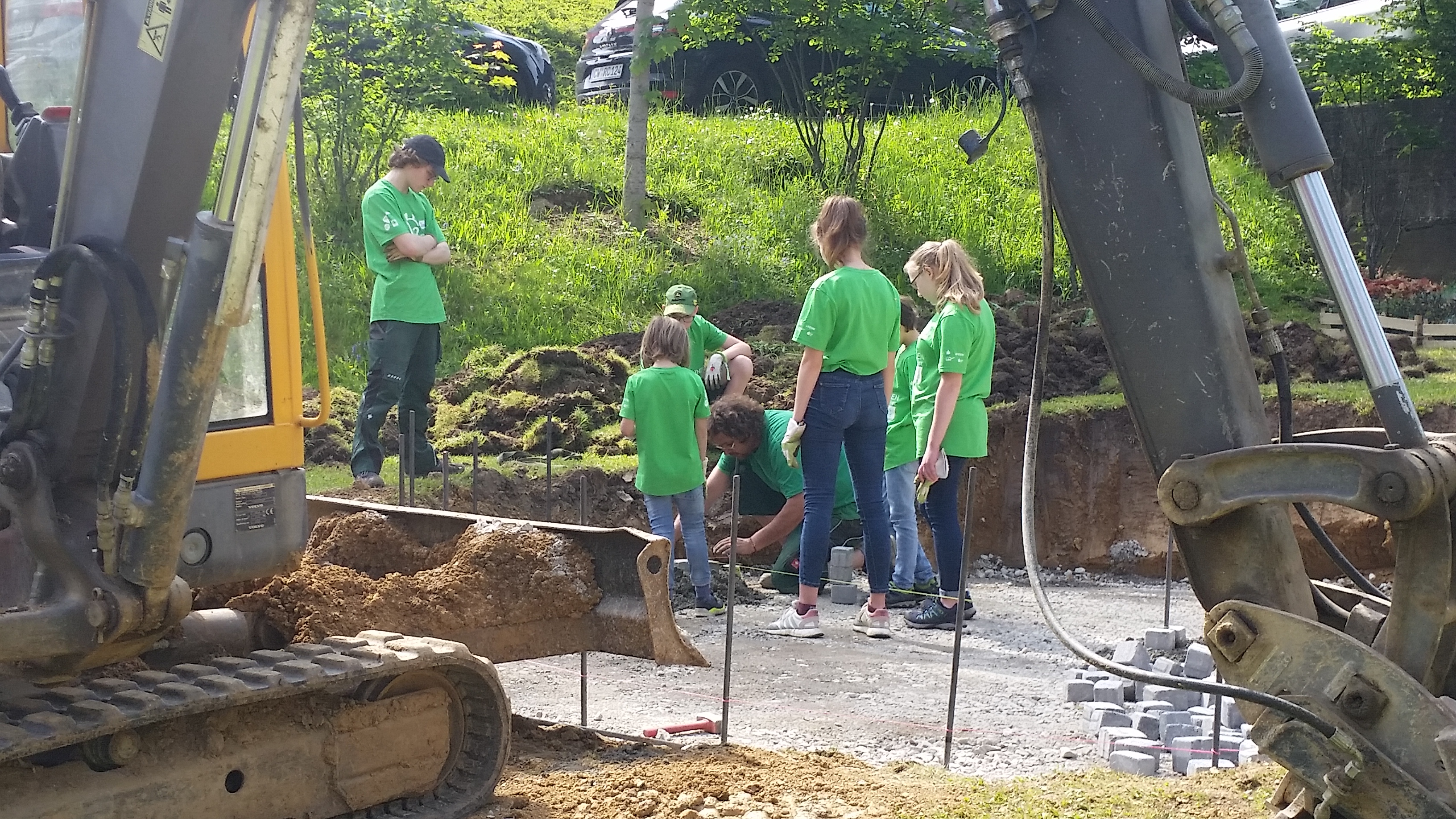 Nagold Pfarrgarten wird umgestaltet