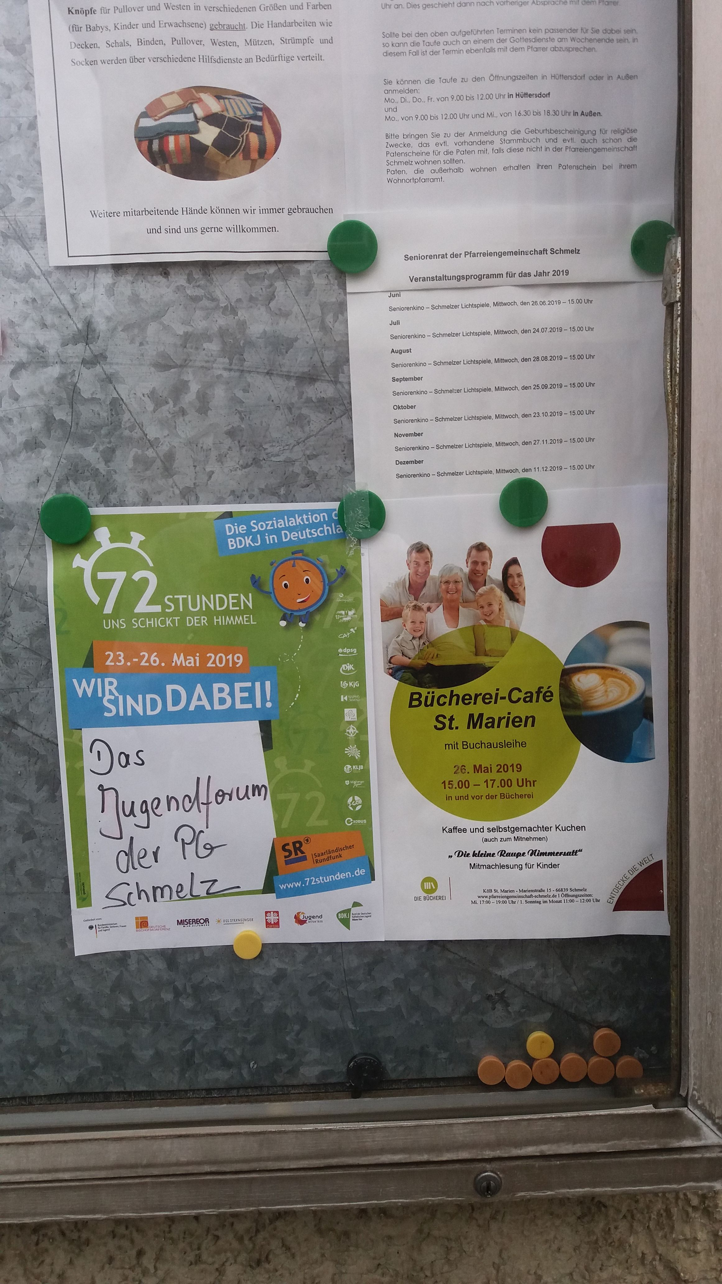 Jugendforum der Pfarreiengemeinschaft Schmelz