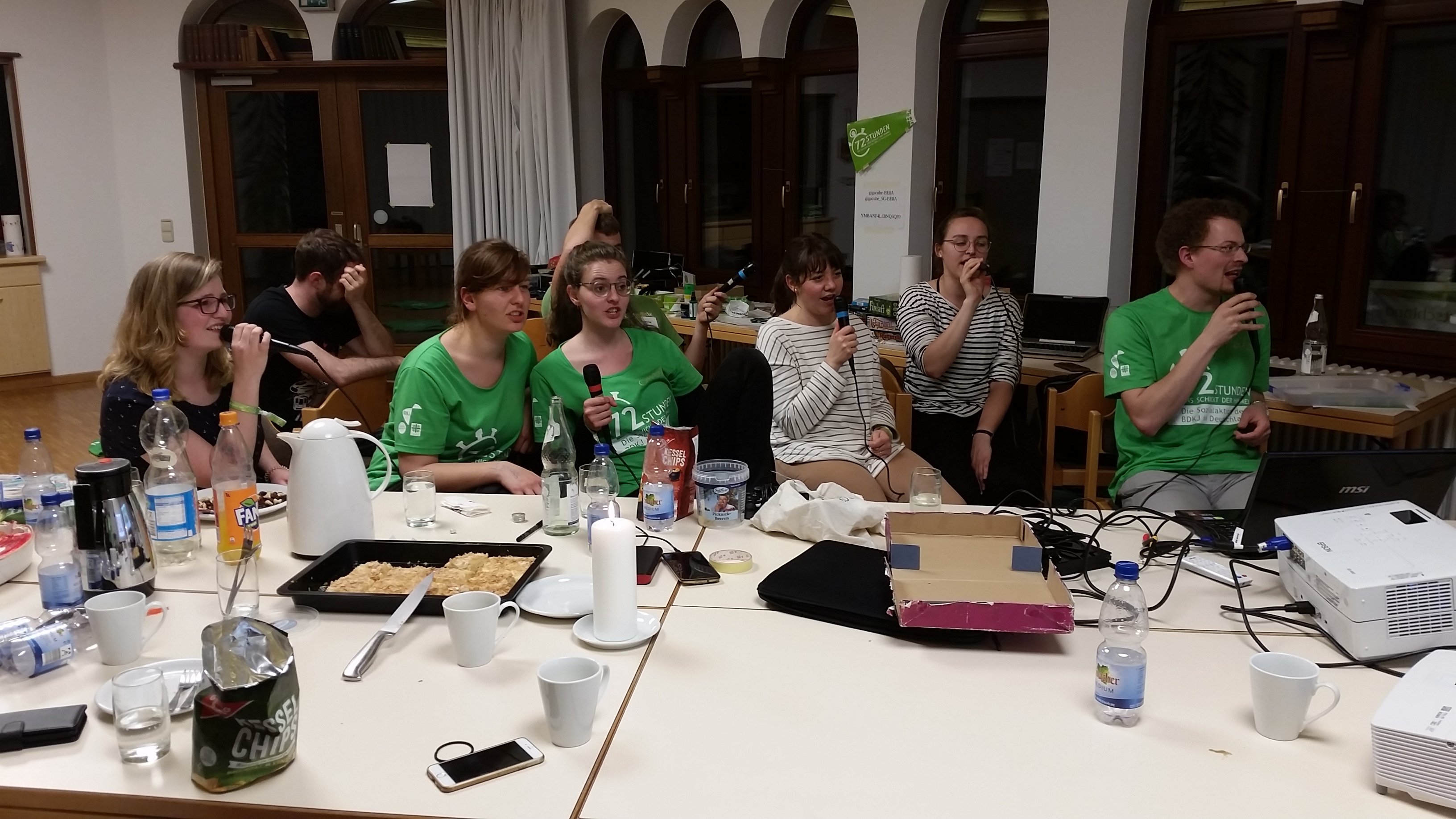 Singen bis zum Abwinken