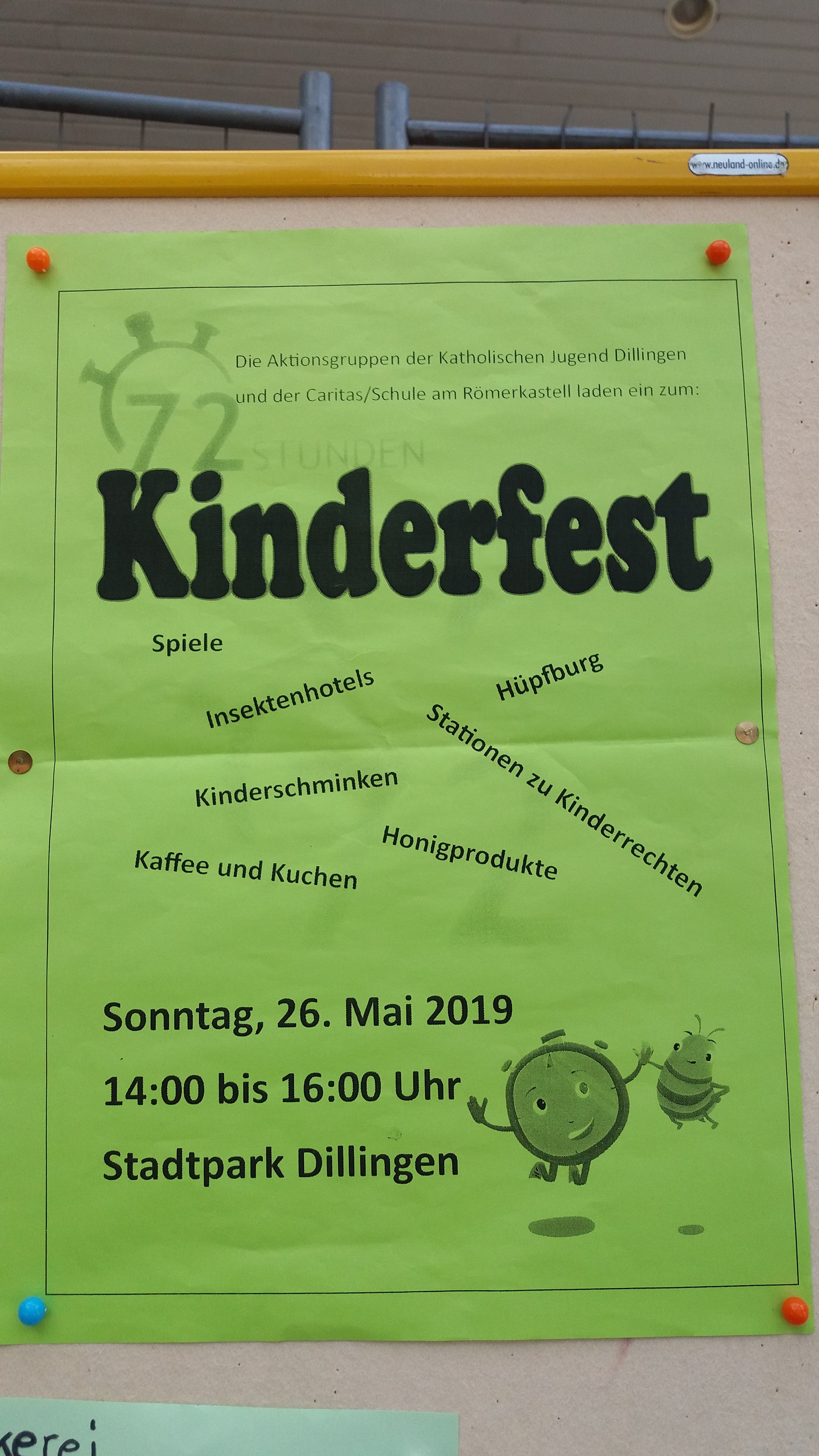 Katholische Jugend Dillingen und Schule am Römerkastell/Caritas
