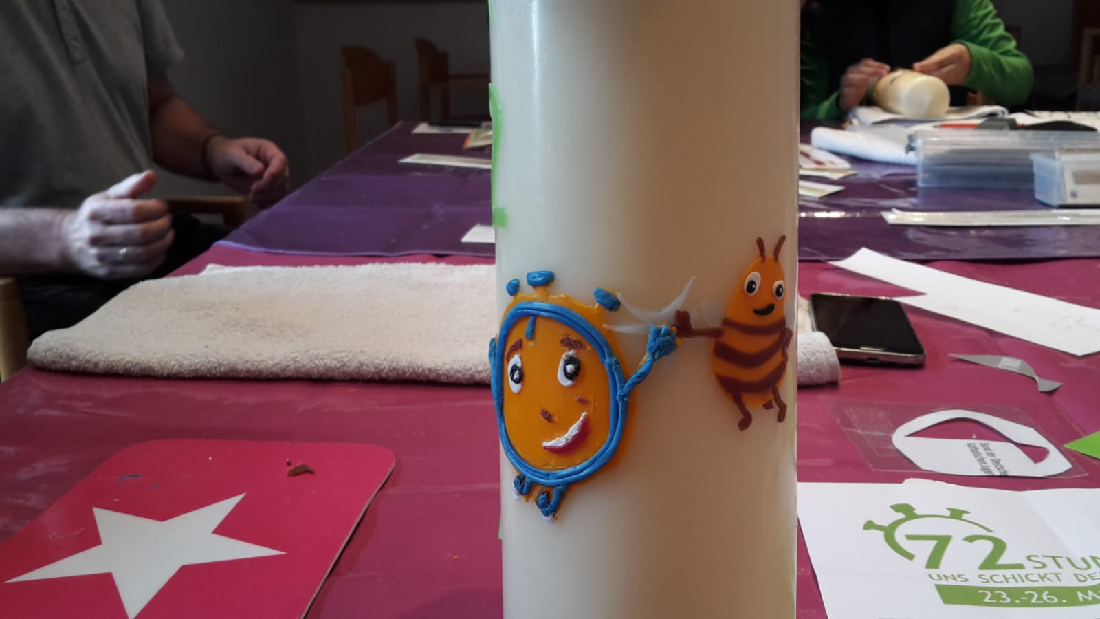 Ko-Kreis Kerze
