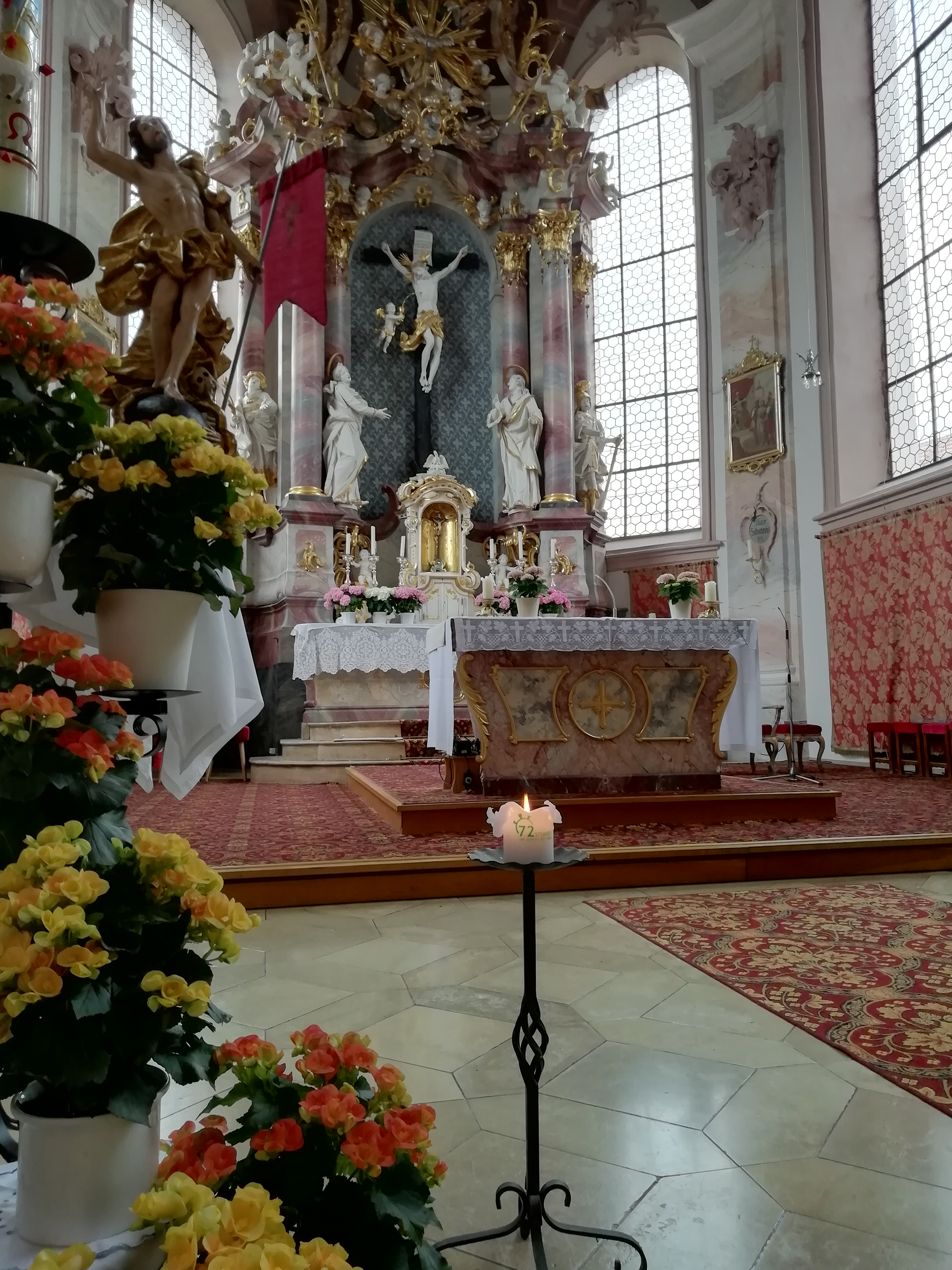 Sie brennt!