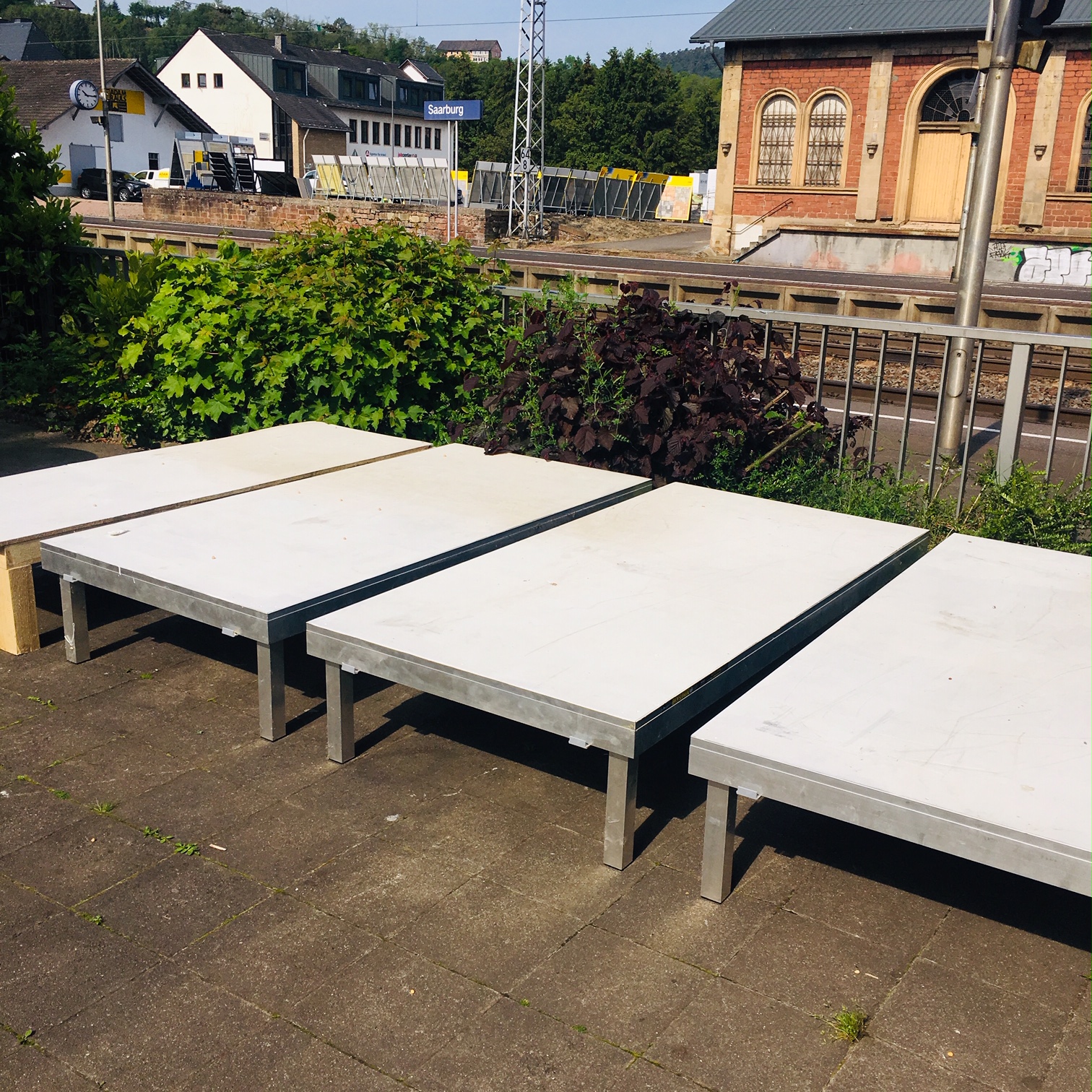 Bühne ist abgebaut