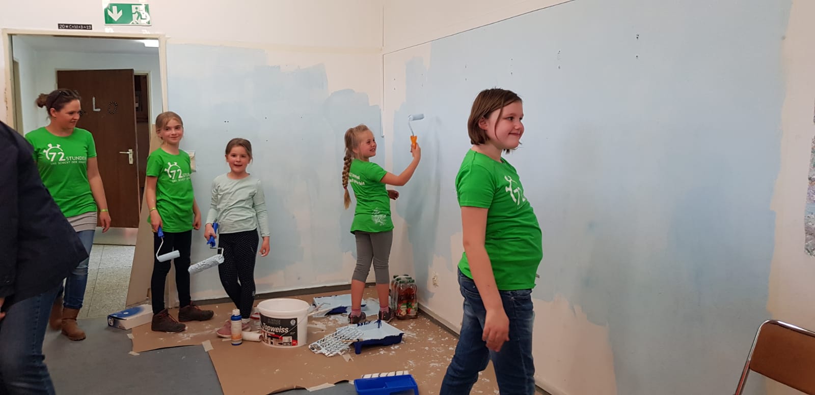 Kinderbereich streichen