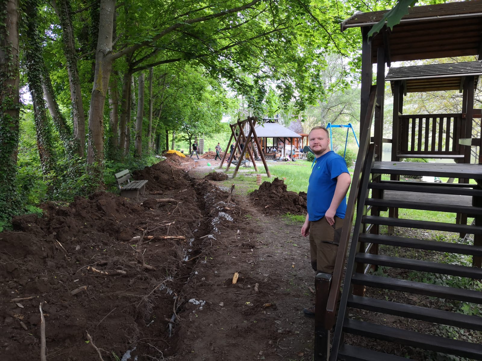 Briedeler Jungendclub in Aktion