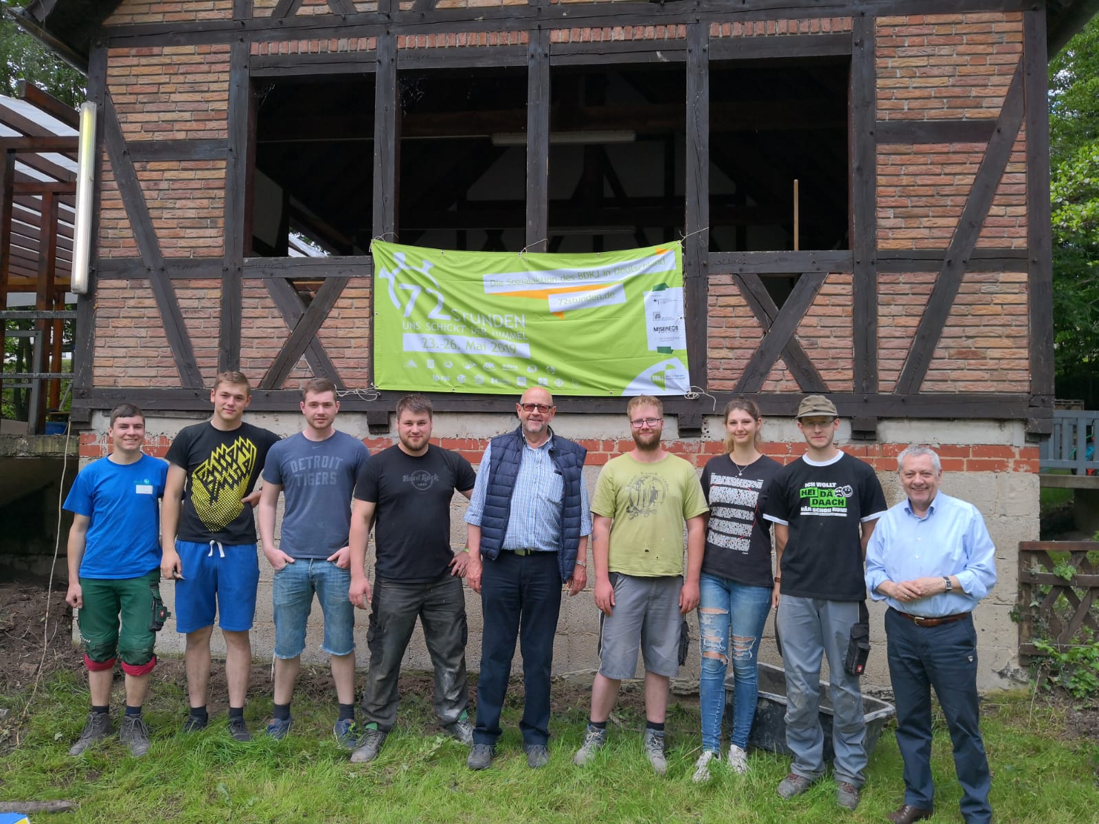 Briedeler Jungendclub in Aktion